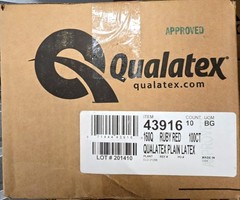 Qualatex 160Q Vibrant High Quality Latex Balloons Ruby Red 100ct Bag Made in USA