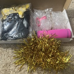Black & Gold Balloon Stand Centerpieces for Birthday, Wedding & Party
