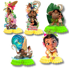 Moana Party Supplies happy birthday centerpiece decoration gift BANNER