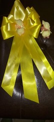 mom to be corsage yellow