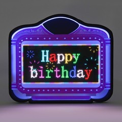 LED Letter Presenter Displayer APP Programmable Display Sign for Wedding Party