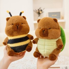 Capybara Plush Toy Bee Turtle Costume Cute Party Decor Stuffed Gift Ornament