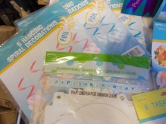 Birthday Party Decorations Lot by Party Express Hallmark SEE DESCRIPTION
