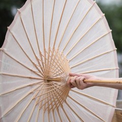 Luxshiny Umbrella Frame Replacement 32.28In Folding Oil Paper Umbrella Stand …