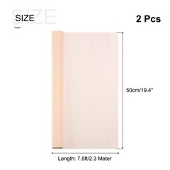 Crepe Paper Roll 7.5ft Long 20 Inch Wide for Wedding Ceremony Various Large F…