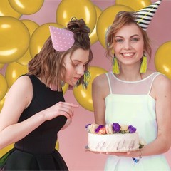 Link Balloons 12 Inch – 100 Pcs Quick Link Balloon Latex Linking Balloons Con…