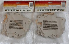2 Disney LION KING Hakuna Matata BANNERS ~ Birthday Party Supplies Hanging Decor