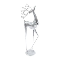 3PCS Deer Statues Modern Deer Figurines Freestanding Deer Ornaments