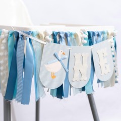 One Silly Goose Highchair Banner