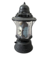 Halloween Skull Lantern Light Up Not Working Hanging Grey Spooky Prop