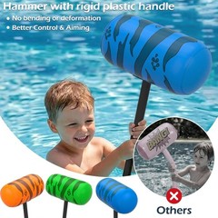 Pool Games Toys Floats -2Pack Inflatable Dinosaur Pool Floats with Blow Up To…