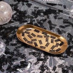 Gold New Year 2026 Table Shiny Confetti Glitter NYE Party Decorations 200 PCS