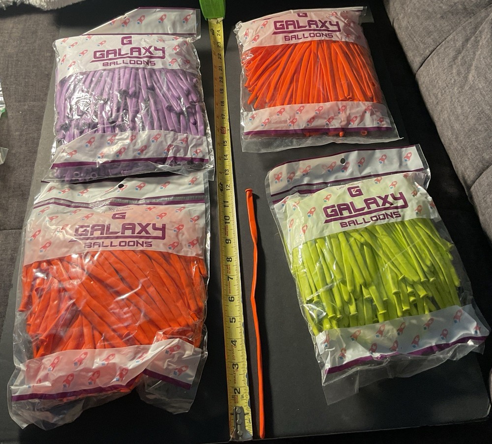 400 Long Balloons Premium 260 Twisting Animals Magic Balloons for Birthday