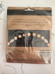 American Craft DIY Shop 8ft 18PC Circle Cork Banner Scrapbooking Crafts Decor