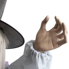Halloween Animated Hovering Witch Animatronics Halloween Decorations Outdoor AE