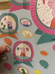 Peppa Pig Confetti Party Table Decorating Kit Girls Birthday Party Centerpiece