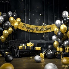 KatchOn, Gold & Black Graduation Balloon Arch Kit 2026 – Pack of 85 | Graduat…