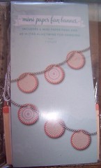 Case 36 Birthday Party Decoration Paper Fan Banner Baby Shower Target Bullseye