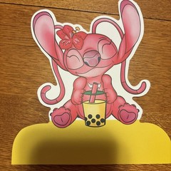 Angel From LILO And Stitch 8 Pcs Honeycomb Table Decorations