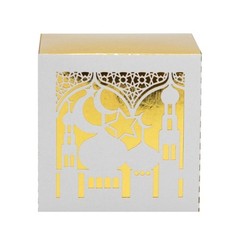 50pcs Practical Candy Boxes Storage Holders For Eid Parties And Special Event