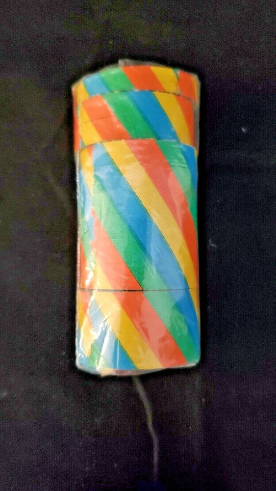 Red Yellow Blue Green Paper Streamers Party Streamers – 12 Coils New in Package