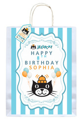 CAT PERSONALIZED KIDS PARTY DECOR BIRTHDAY CUSTOM NAME DECORATION CHILDREN JELLY