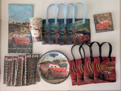 Disney Cars Lightning McQueen Mater Party Package New