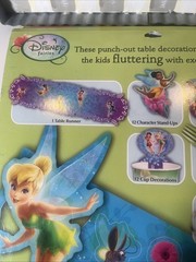 Disney Fairies Punch-Out Table Decorations Party Express From Hallmark Lot of 2