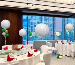22 Inch 4D Golf Balloons, 4pcs Set, Realistic Golf Ball Design, Party Decorat…