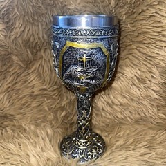 Medievel Knights Goblet Wine Halloween Party Prop