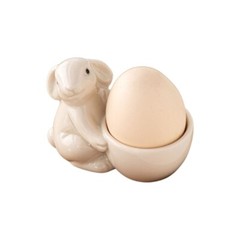 Compact Eggs Holder Rabbit Shape Household Eggs Holder Ceramic Eggs Tray