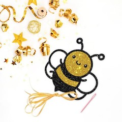 What Will Baby Bee Banner Bumble Bee Themed Baby Shower Gender Reveal Party D…