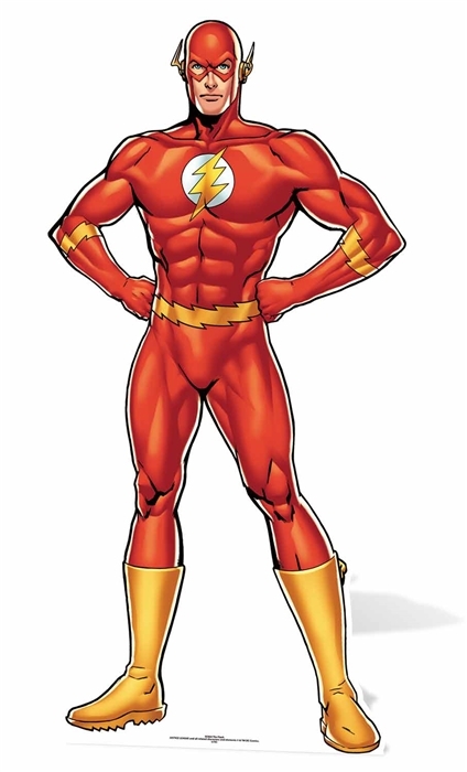 The Flash Comic Style DC Comics Cardboard Cutout / Standee / Standup barry allen