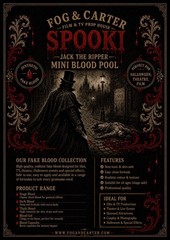 Halloween Blood Pools, Drips & Drops
