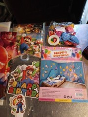 Super Mario Bros Birthday Party Decoration Supplies Balloons Banner Backdrop …
