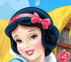 Round Snow White and the Seven Dwarfs Birthday Party Decorations Backdrop Cover