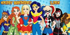 Birthday banner Personalized 6ft x 3 ft Super Girls