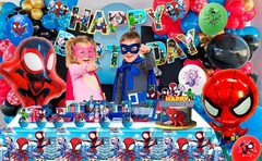 Marvel Spiderman and His Amazing Friends Birthday Party Decoration Boys Balloons