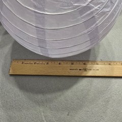 11 Purple Paper Lanterns Various Sizes 12″, 10″, 8″, 5.5″ Birthday/Room Decor
