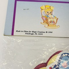 Vintage 1994 Baby Cutouts 4 Piece Set Double Sided Magic Creations New