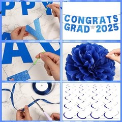 27 Pcs DIY Custom Letter Banner Kit – 107 Glitter Letters & Numbers for Party De