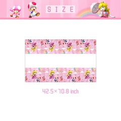 Peach Princess Party Supplies Set Plates Cups Tablecloth Napkins Birthday Decor