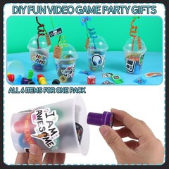 292 Pcs Gaming Party Decorations Bundle