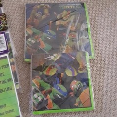 Teenage Mutant Ninja Turtles TMNT Party Pack Birthday Banner Invites Napkins Bag