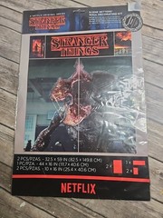 STRANGER THINGS Scene Setter Halloween Wall Backdrop Party Decoration Demogorgon