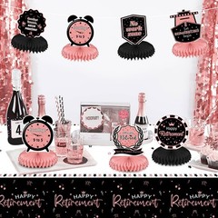 9PCS Retirement Table Centerpieces Retirement Party Decorations Happy Retirem…