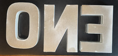 Painted 8inch Letters One O N E Photography First Birthday Decoration