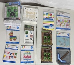 Minecraft Giant Birthday Party Pack Party Supplies Decorations
