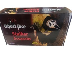 Fun World Ghost Face Tree Stalker Assassin Scream Halloween Outdoor Decoration