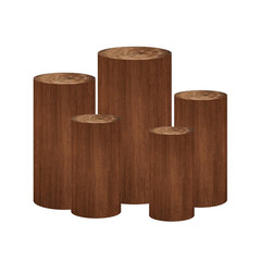 Afoloa 1Set Spandex Pillar Covers For Metal Cylinder Pedestal Stands – 5 Pieces